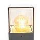 Lamponline Buitenlamp Cube staand grijs klein Lamponline Buitenlamp Cube staand grijs klein