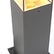 Lamponline Buitenlamp Cube staand grijs klein Lamponline Buitenlamp Cube staand grijs klein