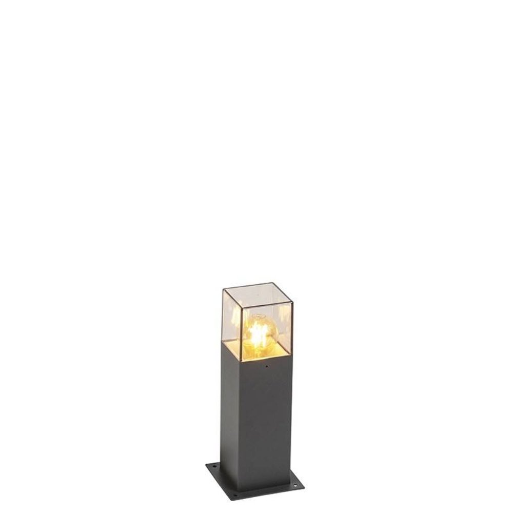 Buitenlamp Cube staand grijs klein Buitenlamp Cube staand grijs klein