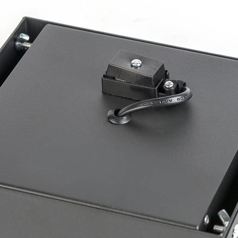 Inbouwspot Bado 1 lichts AR111 zwart Trimless