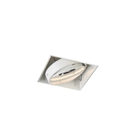 Lamponline Inbouwspot Bado 1 lichts AR111 wit Trimless