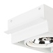 Lamponline Inbouwspot Bado 2 lichts AR111 wit Trimless Lamponline Inbouwspot Bado 2 lichts AR111 wit Trimless