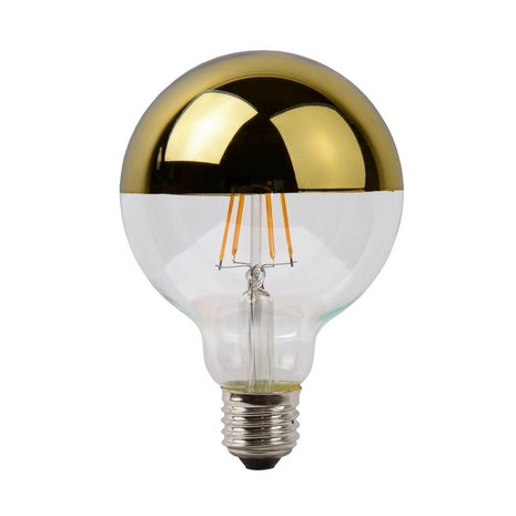 Paulmann Lamp Kopspiegel LED 6,5W Filament Dimbaar 2700K 600LM Goud Paulmann Lamp Kopspiegel LED 6,5W Filament Dimbaar 2700K 600LM Goud