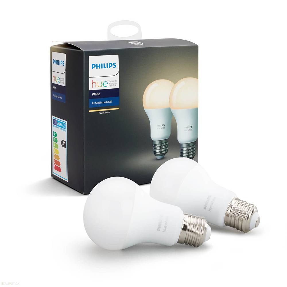 Aanbieding Philips Hue Lux Led Lampe E27 Starter Set Inkl Bridge 10