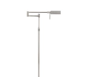 Highlight Vloerlamp New Bari mat chroom Highlight Vloerlamp New Bari mat chroom