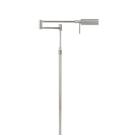 Highlight Vloerlamp New Bari mat chroom Highlight Vloerlamp New Bari mat chroom