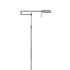 Vloerlamp New Bari mat chroom Vloerlamp New Bari mat chroom