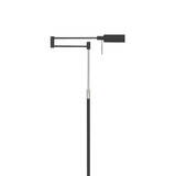 Highlight Vloerlamp New Bari zwart Highlight Vloerlamp New Bari zwart
