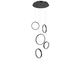 Highlight Hanglamp Olympia zwart klein Highlight Hanglamp Olympia zwart klein