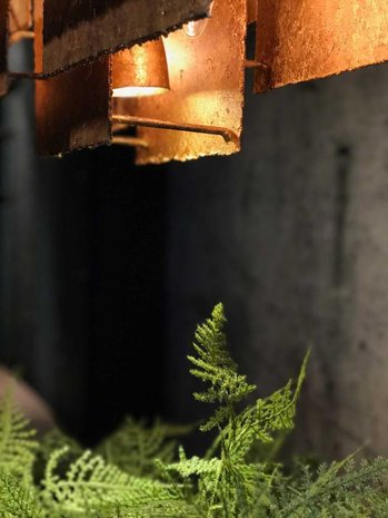 Leclercq en Bouwman Hanglamp Beluga oud zilver Leclercq en Bouwman Hanglamp Beluga oud zilver