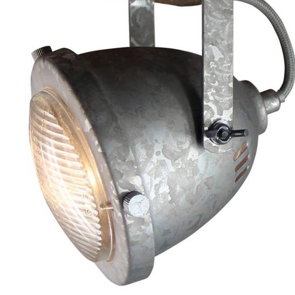 Freelight Spot Woody 4 lichts zink-hout Freelight Spot Woody 4 lichts zink-hout