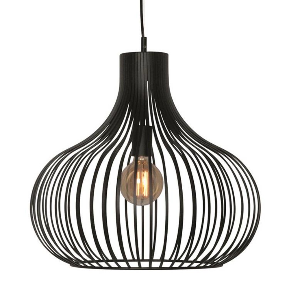 Freelight Hanglamp Aglio 48 cm zwart Freelight Hanglamp Aglio 48 cm zwart