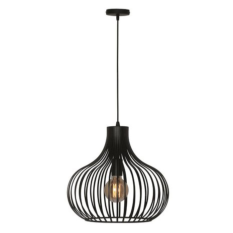 Freelight Hanglamp Aglio 38 cm zwart Freelight Hanglamp Aglio 38 cm zwart