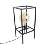 Qazqa Tafellamp Cage Qazqa Tafellamp Cage