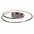 Plafondlamp Ophelia mat chroom rond Plafondlamp Ophelia mat chroom rond