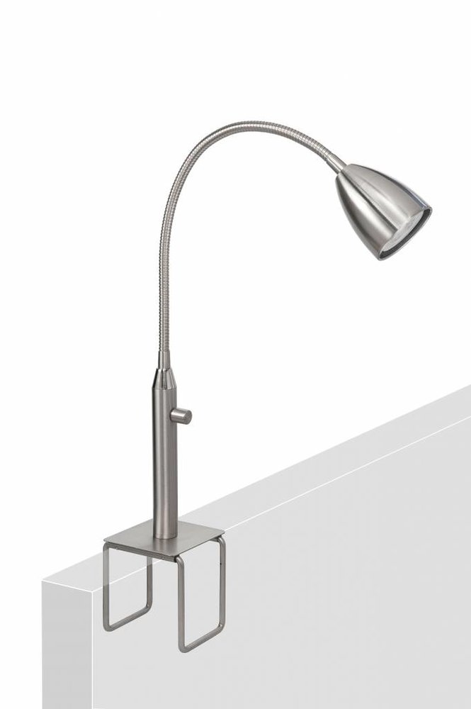 Highlight Klemlamp Malmö mat chroom