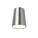 Qazqa Buitenlamp Uma mat chroom dag nacht sensor Qazqa Buitenlamp Uma mat chroom dag nacht sensor