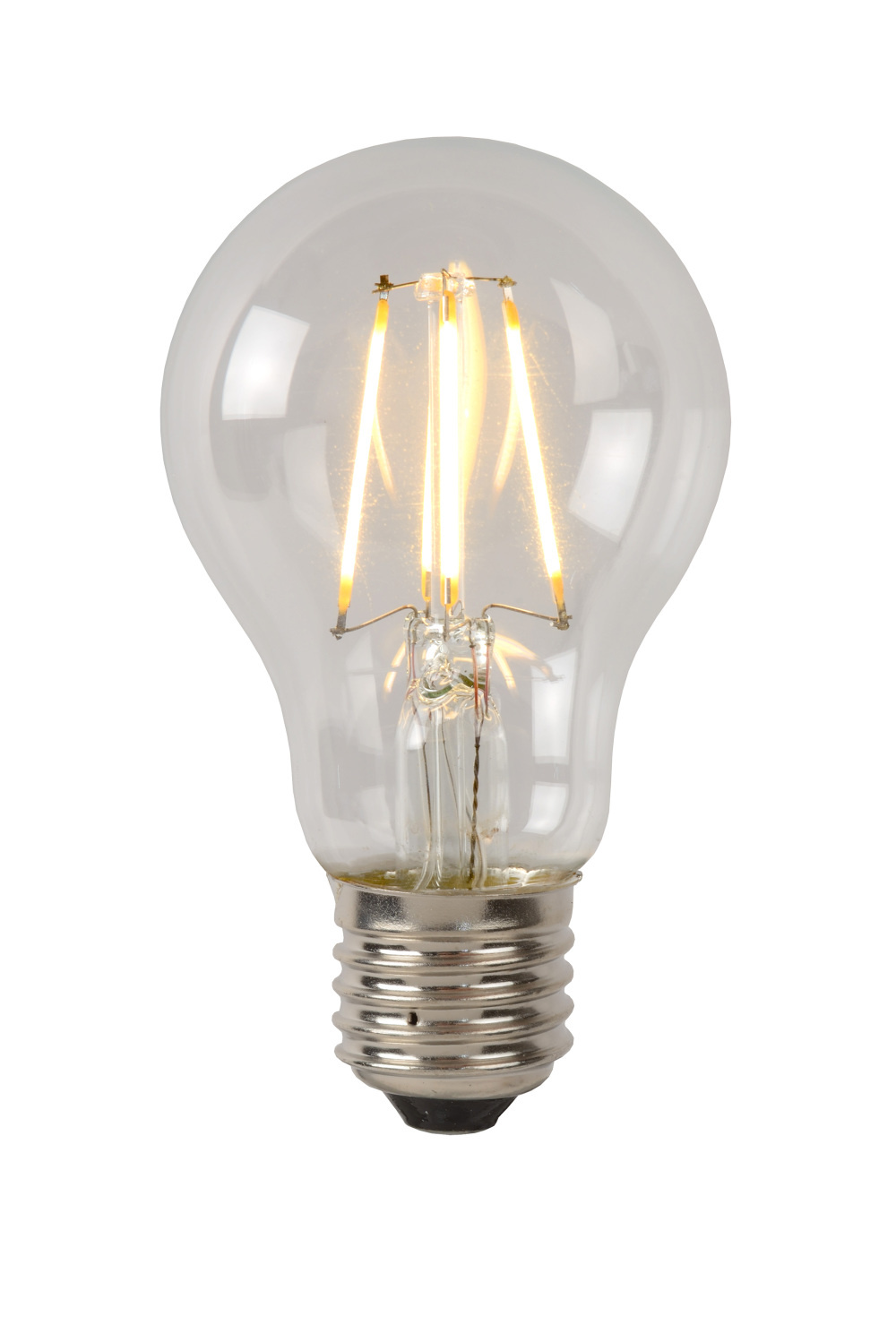 Lucide A60 - Filament lamp - Ø 6 cm - LED Dimb. - E27 - 1x5W 2700K - Transparant