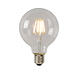 Lucide G95 - Filament lamp - Ø 9,5 cm - LED Dimb. - E27 - 1x5W 2700K - Transparant Lucide G95 - Filament lamp - Ø 9,5 cm - LED Dimb. - E27 - 1x5W 2700K - Transparant