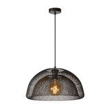 Lucide MESH - Hanglamp - Ø 45 cm - 1xE27 - Zwart Lucide MESH - Hanglamp - Ø 45 cm - 1xE27 - Zwart