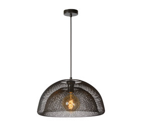 Lucide MESH - Hanglamp - Ø 45 cm - 1xE27 - Zwart Lucide MESH - Hanglamp - Ø 45 cm - 1xE27 - Zwart