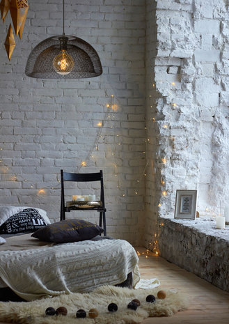 Lucide MESH - Hanglamp - Ø 45 cm - 1xE27 - Zwart Lucide MESH - Hanglamp - Ø 45 cm - 1xE27 - Zwart