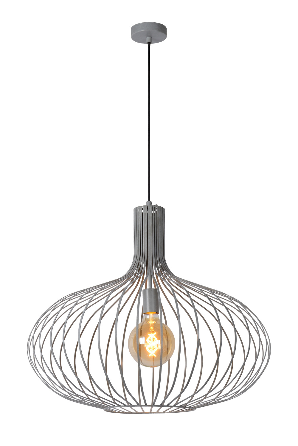 Lucide Manuela Pendel 1Xe27 O65Cm Grijs lucide kopen in de aanbieding Lucide Manuela Pendel 1Xe27 O65Cm Grijs lucide kopen in de aanbieding