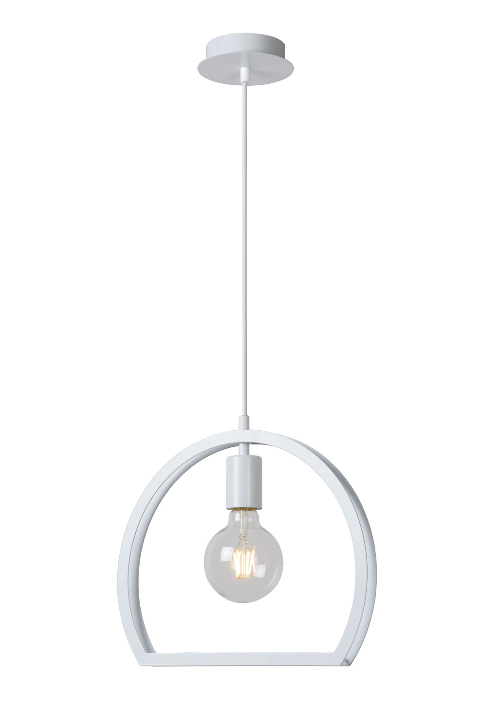 Lucide Contour Pendel E27 H27Cm Wit lucide kopen in de aanbieding Lucide Contour Pendel E27 H27Cm Wit lucide kopen in de aanbieding