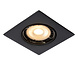 Lucide FOCUS - Inbouwspot - LED Dimb. - GU10 - 3x5W 3000K - Zwart - Set van 3 Lucide FOCUS - Inbouwspot - LED Dimb. - GU10 - 3x5W 3000K - Zwart - Set van 3
