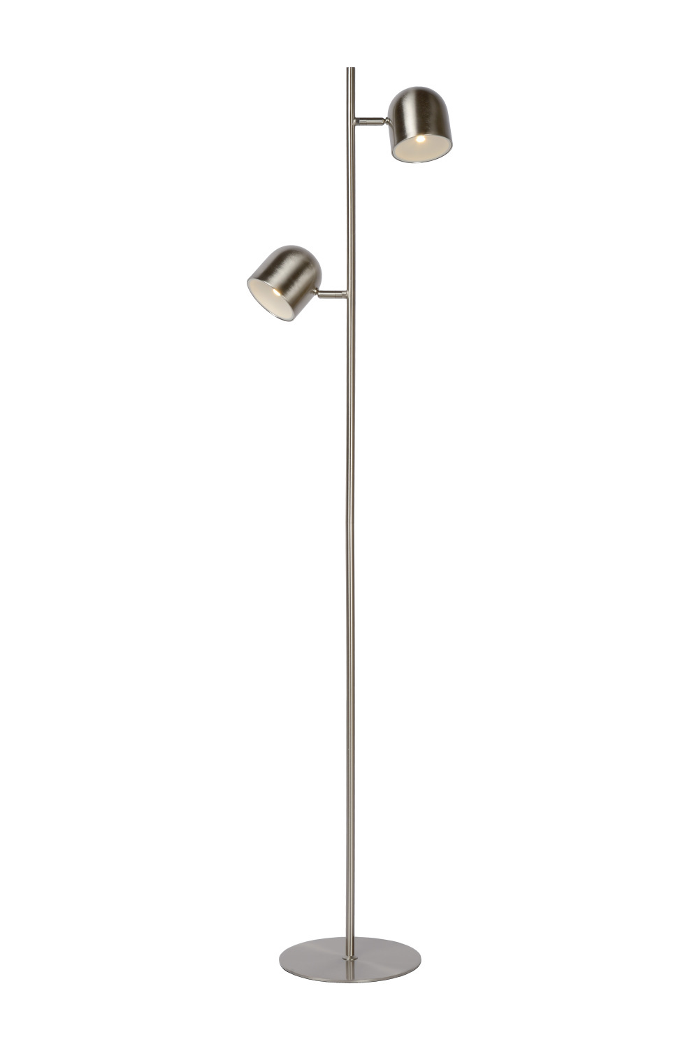 Lucide Skanska Led Vloerlamp 2X5W H141Cm Mat Chroom lucide kopen in de aanbieding Lucide Skanska Led Vloerlamp 2X5W H141Cm Mat Chroom lucide kopen in de aanbieding