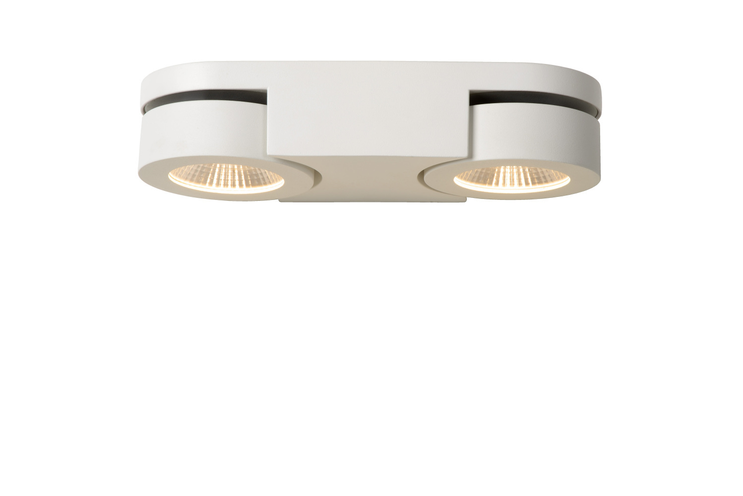 Lucide Mitrax Wandlicht Led 2X5W 3000K L26 W10 H56Cm Wit lucide kopen in de aanbieding