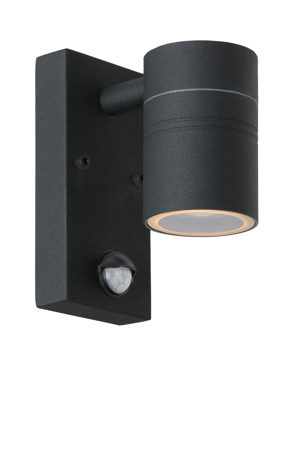 Lucide Arne LED Wandlamp Zwart met Bewegingssensor S