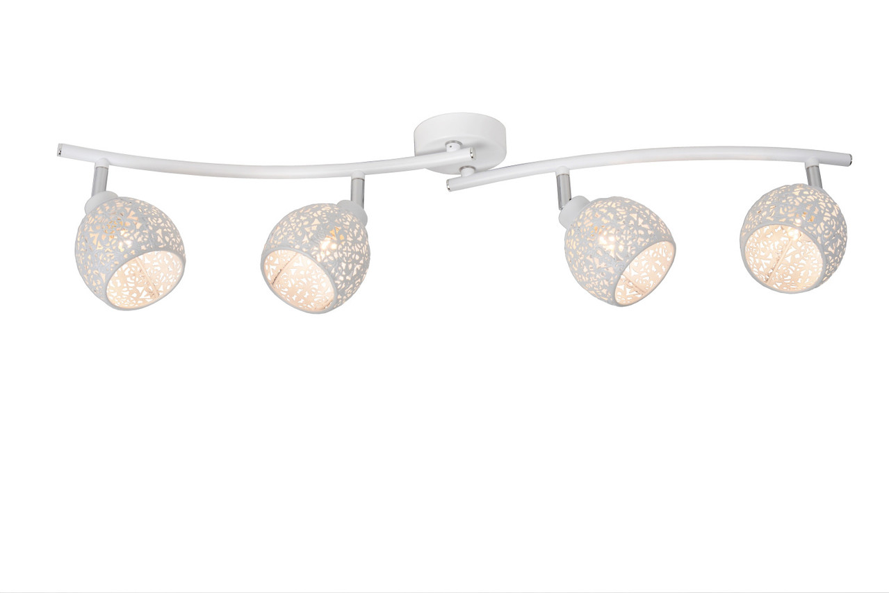 Lucide TAHAR - Plafondspot - 4xG9 - Wit Lucide TAHAR - Plafondspot - 4xG9 - Wit