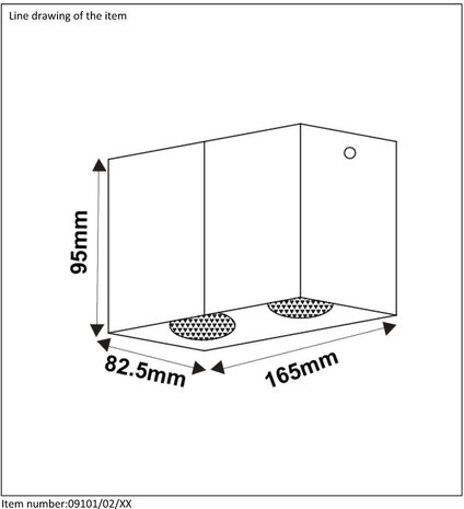 Lucide BODI - Plafondspot - 2xGU10 - Mat chroom Lucide BODI - Plafondspot - 2xGU10 - Mat chroom