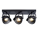 Lucide CICLETA - Plafondspot - 3xGU10 - Zwart Lucide CICLETA - Plafondspot - 3xGU10 - Zwart