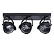 Lucide CICLETA - Plafondspot - 3xGU10 - Zwart Lucide CICLETA - Plafondspot - 3xGU10 - Zwart