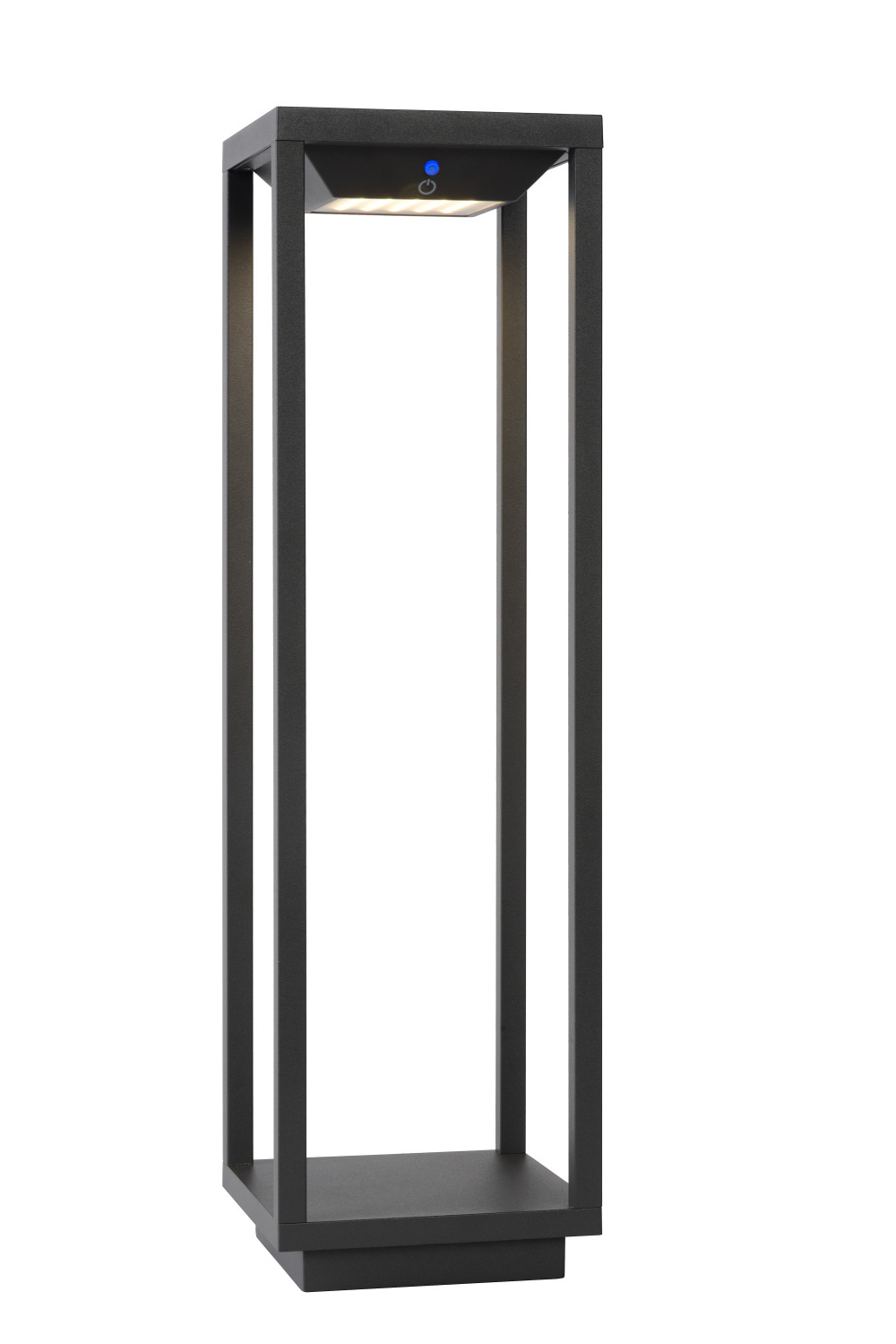 Lucide TENSO SOLAR - Sokkellamp Buiten - LED - 1x2,2W 3000K - IP54 - Antraciet Lucide TENSO SOLAR - Sokkellamp Buiten - LED - 1x2,2W 3000K - IP54 - Antraciet