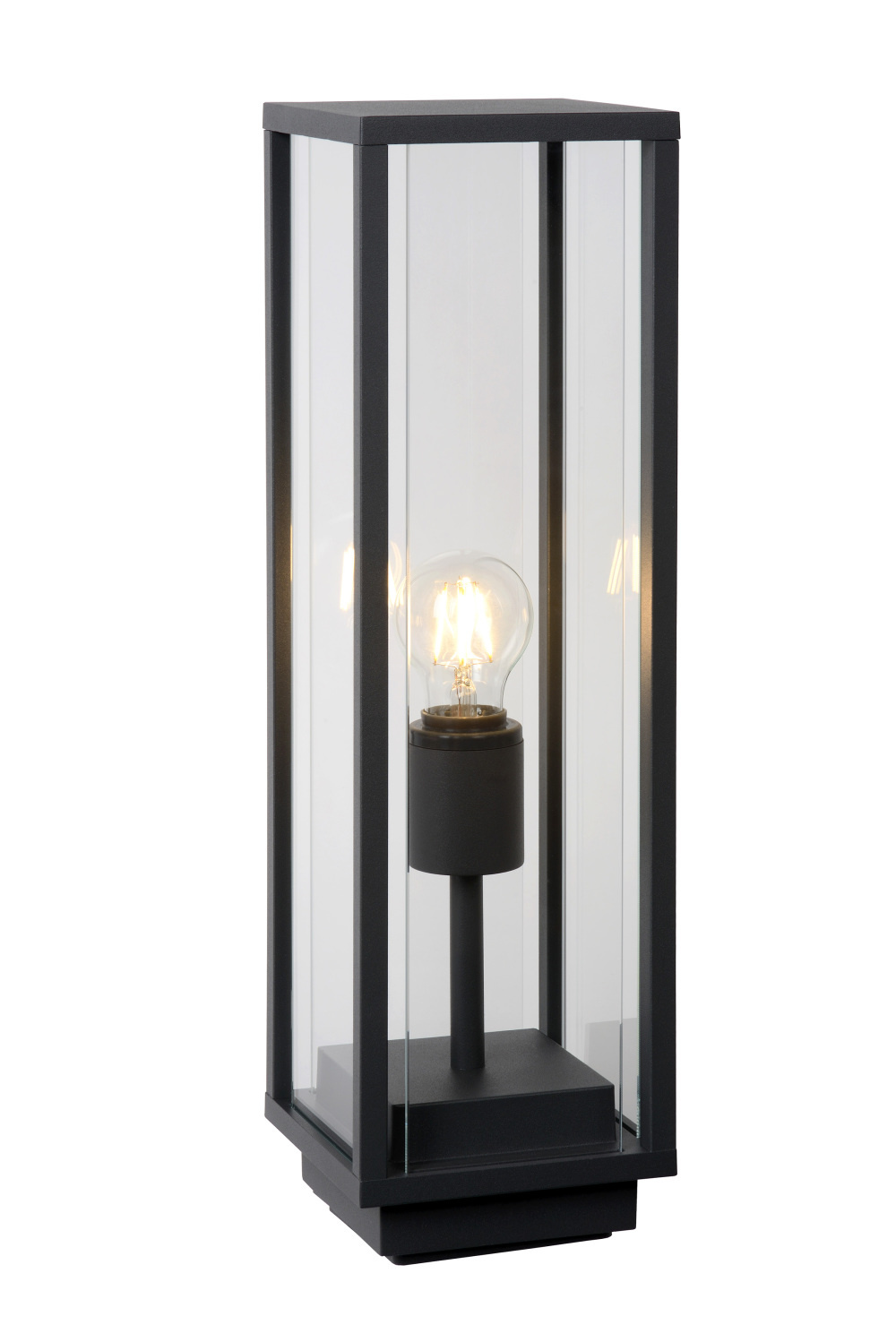 Lucide CLAIRE-LED Sokkel IP54 1xE27W Max60W L14 W14 H50cm Lucide CLAIRE-LED Sokkel IP54 1xE27W Max60W L14 W14 H50cm