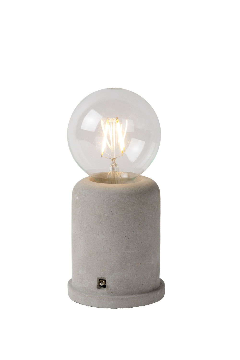 Lucide Mable Tafellamp E27 H12 O 10Cm Taupe lucide kopen in de aanbieding