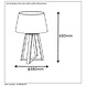 Lucide COFFEE - Tafellamp - Ø 38 cm - 1xE27 - Roest bruin Lucide COFFEE - Tafellamp - Ø 38 cm - 1xE27 - Roest bruin