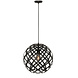 Freelight Hanglamp Emma 30 cm bol zwart Freelight Hanglamp Emma 30 cm bol zwart