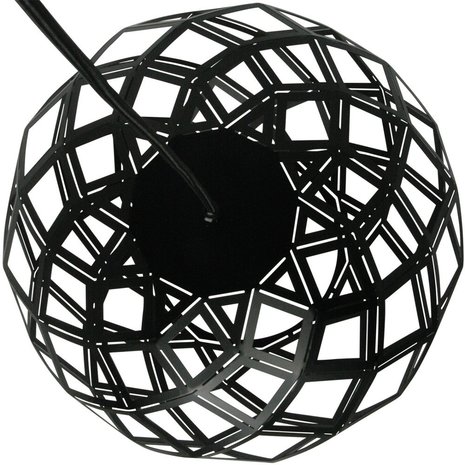 Freelight Hanglamp Emma 30 cm bol zwart