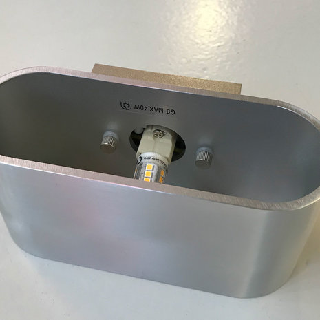 Highlight Wandlamp Oval wit