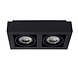 Lucide ZEFIX - Plafondspot - LED Dim to warm - GU10 (ES111) - 2x12W 2200K/3000K - Zwart Lucide ZEFIX - Plafondspot - LED Dim to warm - GU10 (ES111) - 2x12W 2200K/3000K - Zwart