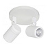 Spot Rain 2 lichts rond IP44 wit Spot Rain 2 lichts rond IP44 wit
