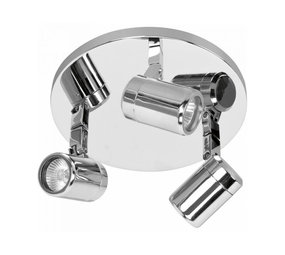 Highlight Spot Rain 3 lichts rond IP44 chroom