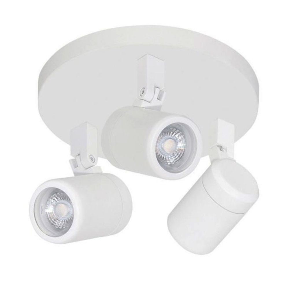 Highlight Spot Rain 3 lichts rond IP44 wit Highlight Spot Rain 3 lichts rond IP44 wit