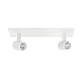 Highlight Spot Rain 2 lichts balk IP44 wit