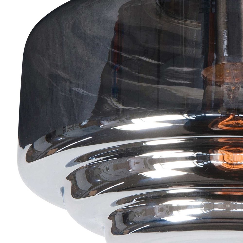 Highlight Plafondlamp Deco Cambridge Ø 30 cm rook Highlight Plafondlamp Deco Cambridge Ø 30 cm rook