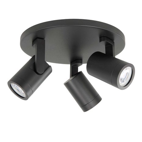 Highlight Spot HALO 3 lichts rond zwart Highlight Spot HALO 3 lichts rond zwart